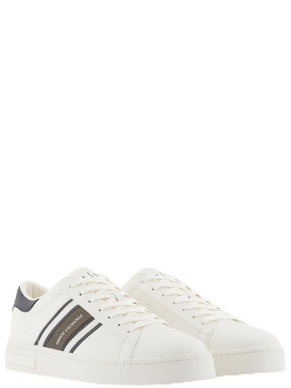 A|X Armani Exchange Sneakers Uomo Mod. XM002198 AF21421 MZ439 Bianco