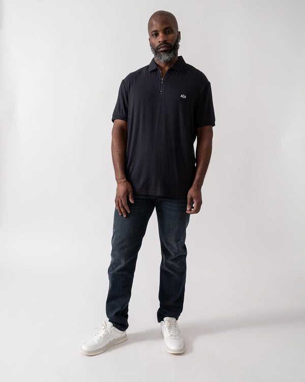 A|X Armani Exchange Polo Manica Corta Uomo Mod. XM002372 AF21936 UB101 Blu