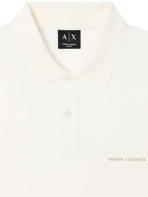 A|X Armani Exchange Polo M/C Uomo Mod. XM002390 AF13026 U1074 Bianco
