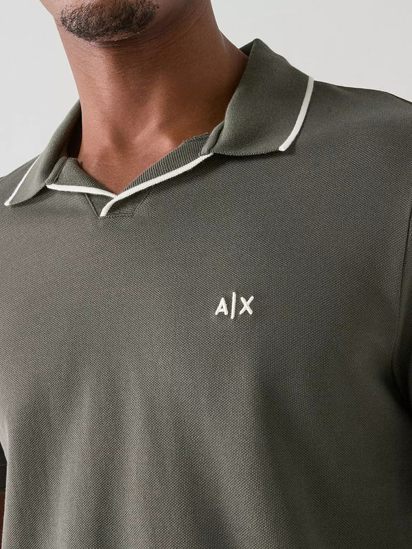 A|X Armani Exchange Polo M/C Uomo Mod. XM002401 AF10366 U8144 Verde
