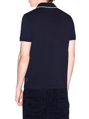 A|X Armani Exchange Polo M/C Uomo Mod. XM002401 AF10366 UB101 Blu