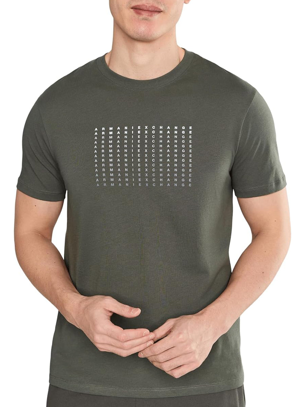 A|X Armani Exchange T-shirt Uomo Mod. XM002519 AF10334 U8144 Verde