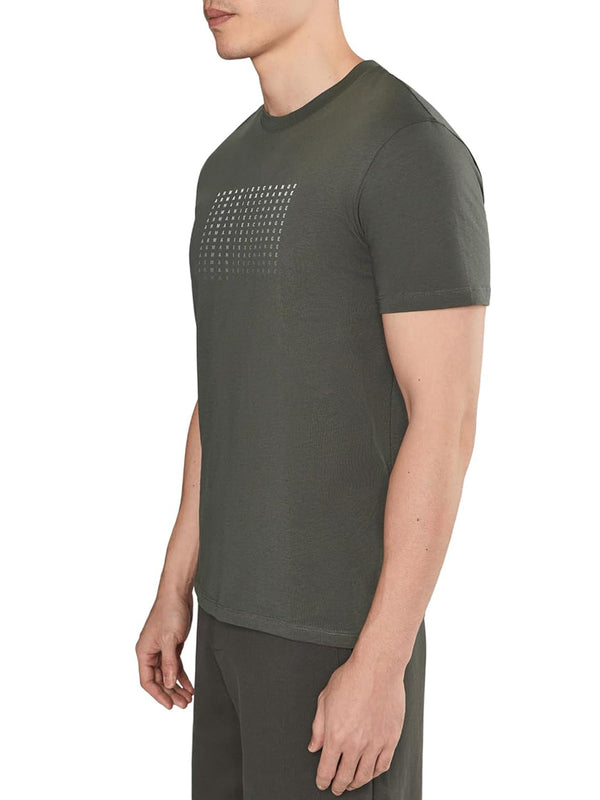 A|X Armani Exchange T-shirt Uomo Mod. XM002519 AF10334 U8144 Verde