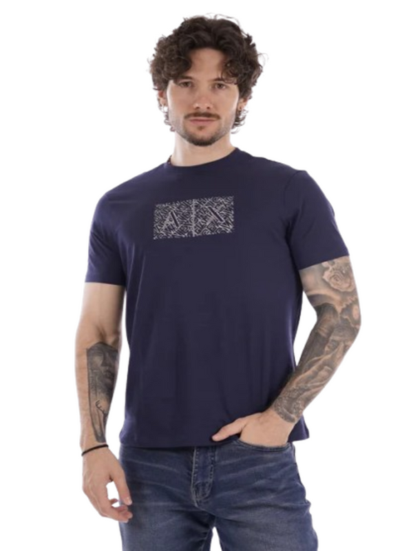 A|X Armani Exchange T-shirt Uomo Mod. XM002784 AF10356 UB096 DENIM
