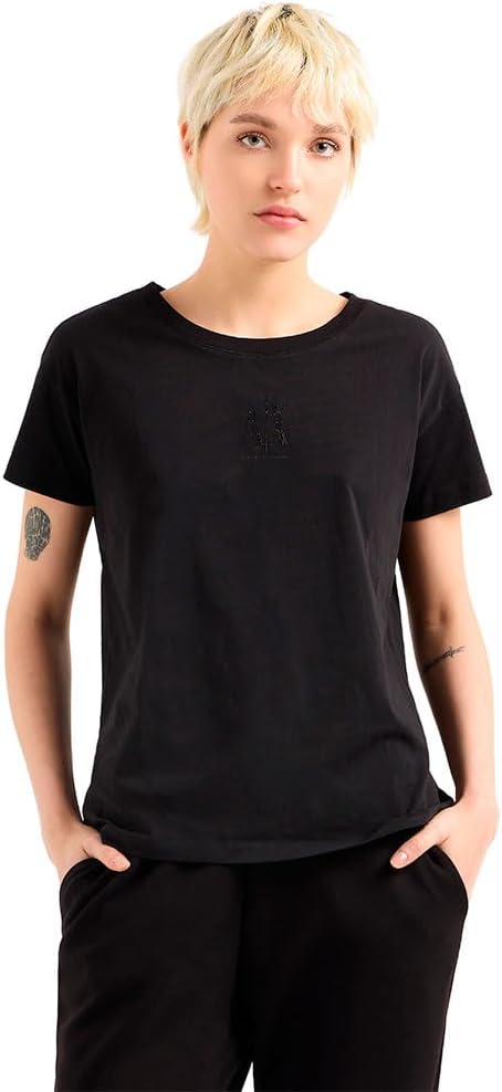 A|X Armani Exchange T-shirt Donna Mod. XW000830 AF10356 UC001 Nero
