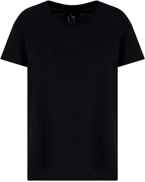 A|X Armani Exchange T-shirt Donna Mod. XW000830 AF10356 UC001 Nero