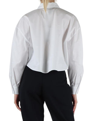 A|X Armani Exchange Camicia m/l Donna Mod. XW001180 AF12812 U0002 Bianco