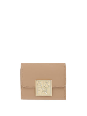 A|X Armani Exchange Portafoglio Donna Mod. XW001595 AF19895 U6149 Sand