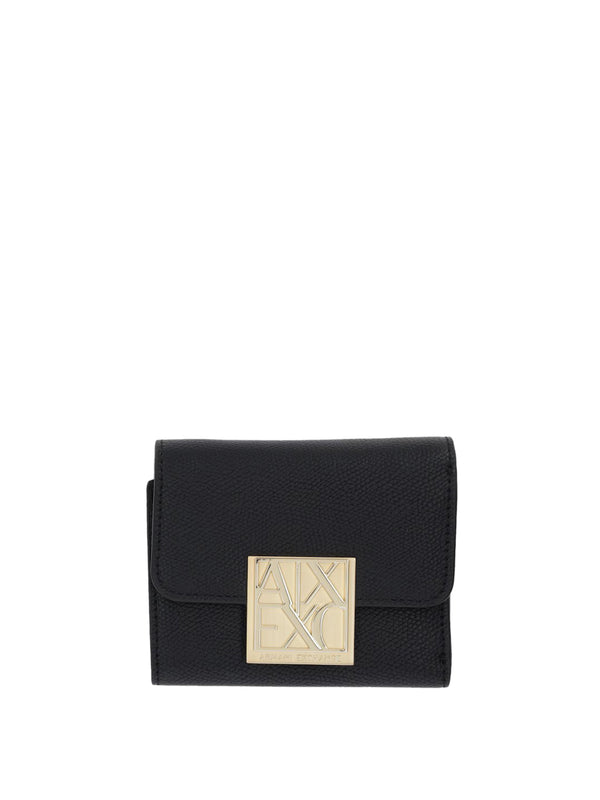 A|X Armani Exchange Portafoglio Donna Mod. XW001595 AF19895 UC001 Nero