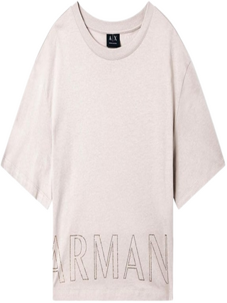 AIX Armani Exchange T-shirt Donna Mod. XW001709 AF17172 U6223 Sabbia