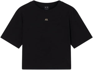 A|X Armani Exchange T-shirt Donna Mod. XW00186 AF10356 UC001 Nero