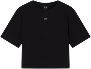 A|X Armani Exchange T-shirt Donna Mod. XW00186 AF10356 UC001 Nero