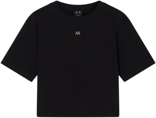 A|X Armani Exchange T-shirt Donna Mod. XW00186 AF10356 UC001 Nero