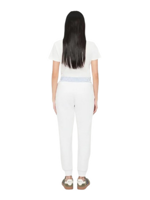 A|X Armani Exchange Pantalone Donna Mod. XW002082 AF21298 U0002 Bianco