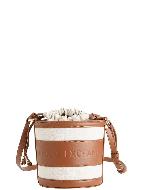 A|X Armani Exchange Borsa Donna Mod. XW002183 AF22635 M6261 Sand