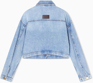 A|X Armani Exchange Giubbino Donna Mod. XW002260 AF21338 MB001 Denim