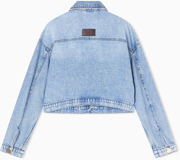 A|X Armani Exchange Giubbino Donna Mod. XW002260 AF21338 MB001 Denim