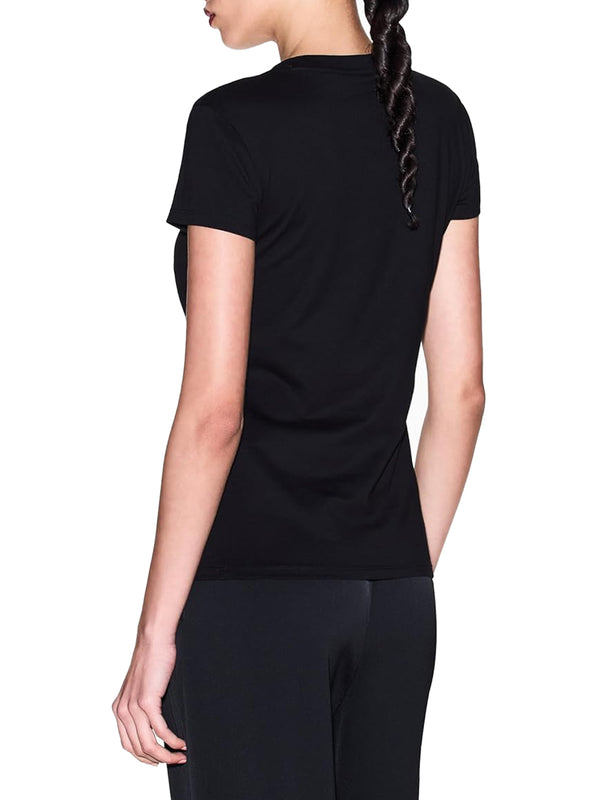 A|X Armani Exchange T-shirt Donna Mod. XW002327 AF10358 UC001 Nero