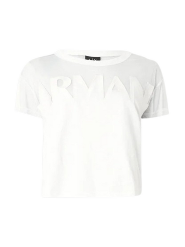A|X Armani Exchange T-shirt Donna Mod. XW002332 AF10356 U0002 Bianco