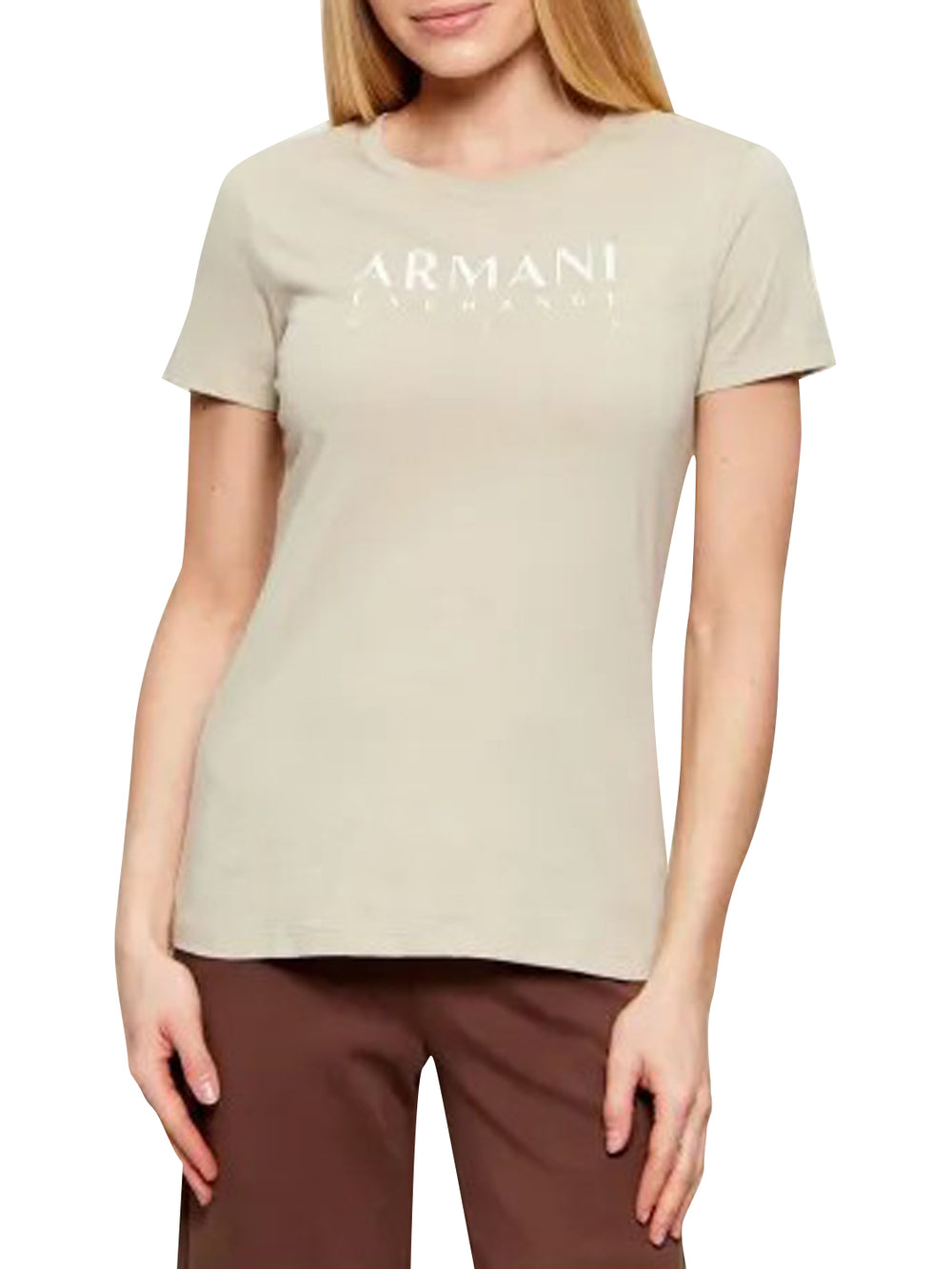 A|X Armani Exchange T-shirt Donna Mod. XW002345 AF10356 U6275 Verde