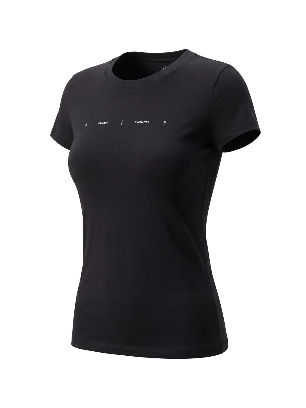 A|X Armani Exchange T-shirt Donna Mod. XW002346 AF10356 UC001 Nero