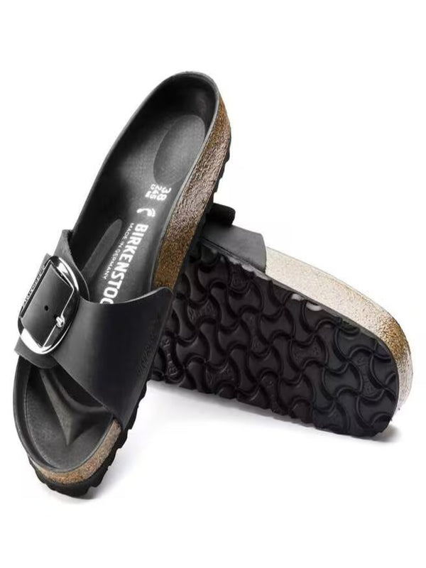 Birkenstock Ciabatta UNISEX Mod. 1006523 MADRID BLACK BLACK