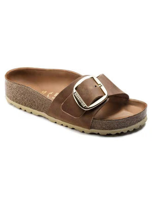 Birkenstock Ciabatta UNISEX Mod. 1006525 MADRID COGNAC Cognac