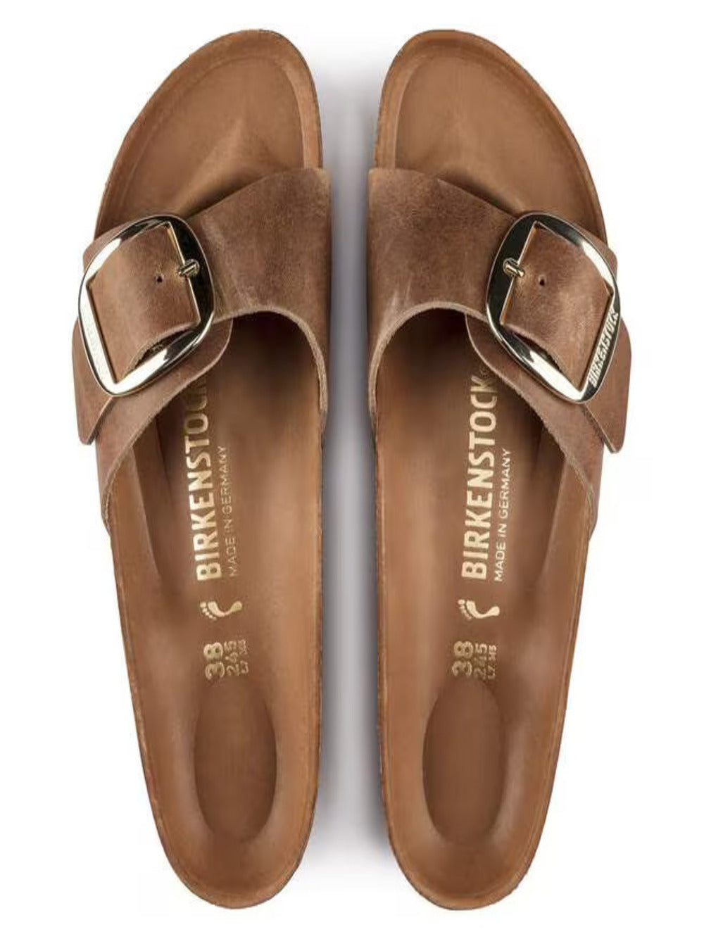 Birkenstock Ciabatta UNISEX Mod. 1006525 MADRID COGNAC Cognac