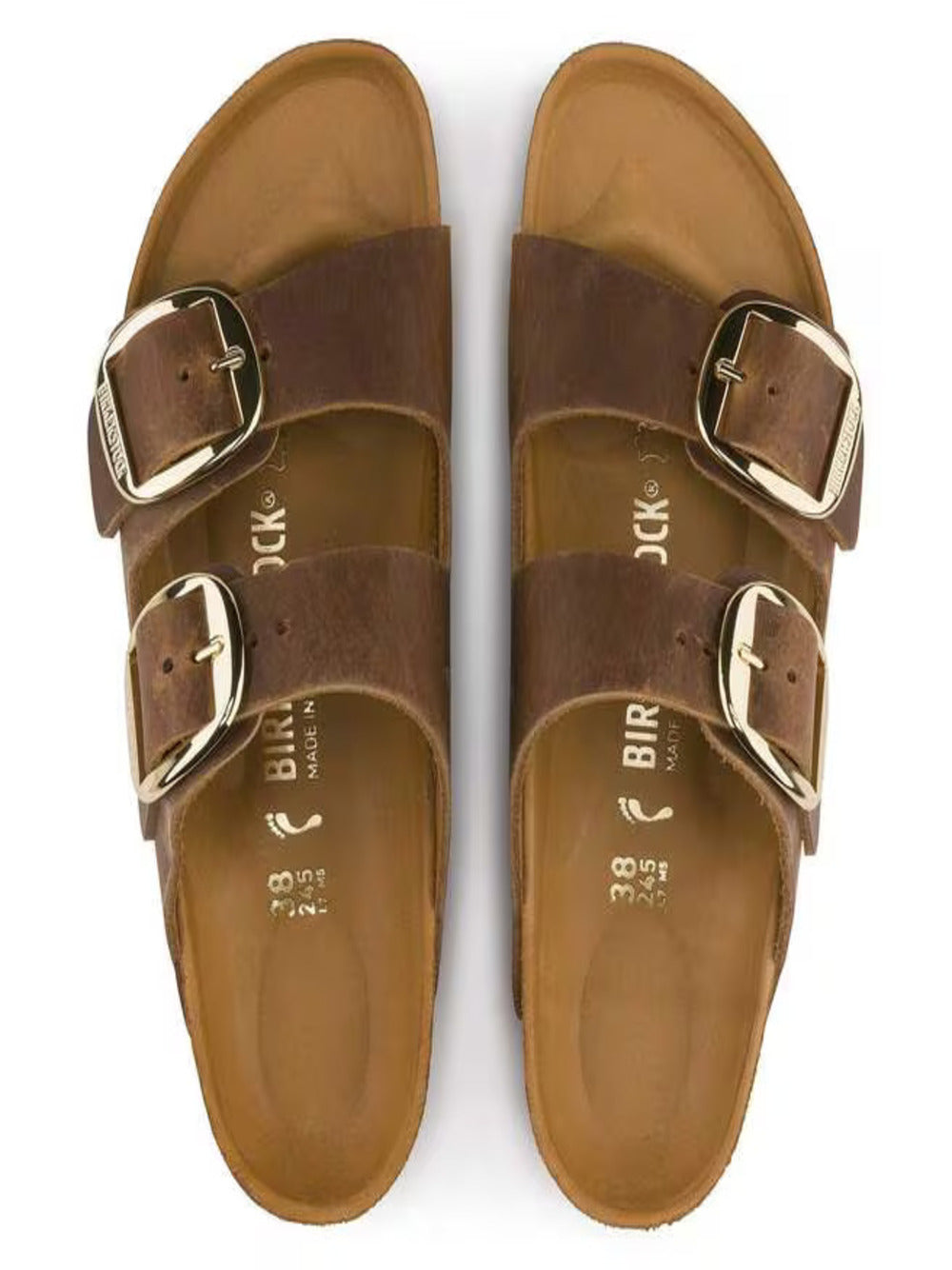 Birkenstock Ciabatta UNISEX Mod. 1011073 ARIZONA COGNAC Cognac