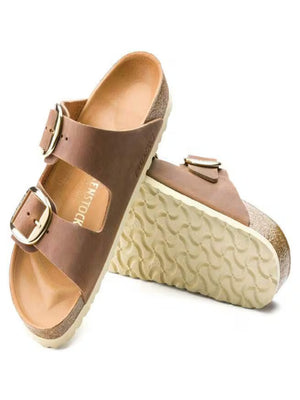 Birkenstock Ciabatta UNISEX Mod. 1011073 ARIZONA COGNAC Cognac