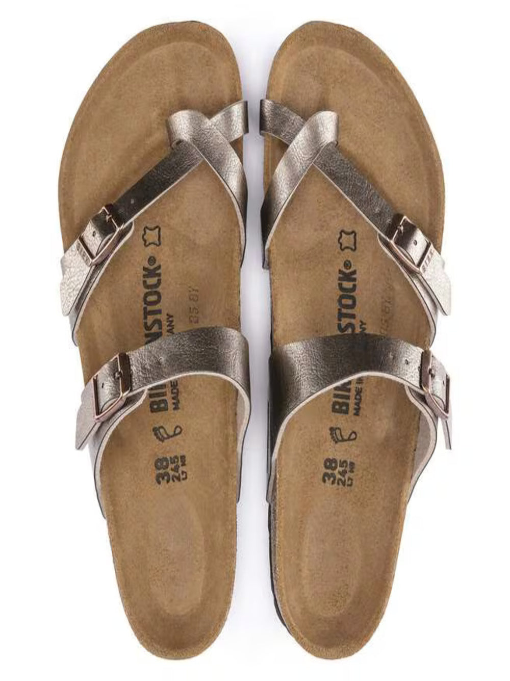 Birkenstock Ciabatta Donna Mod. 1016408 MAYARI TAUPE TAUPE