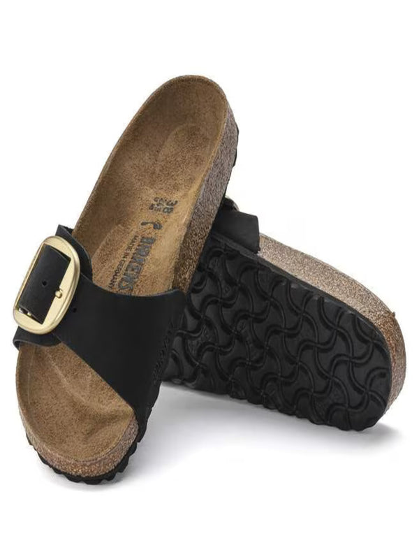 Birkenstock Ciabatta UNISEX Mod. 1023373 MADRID BLACK BLACK