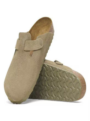 Birkenstock Ciabatta UNISEX Mod. 1025844 BOSTON KAKI Kaki