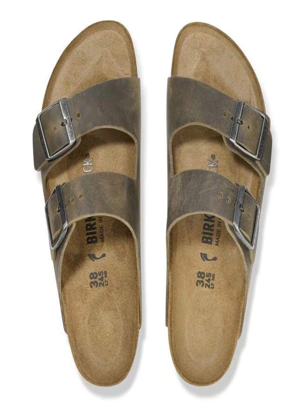 Birkenstock Ciabatta UNISEX Mod. 1027039 ARIZONA KAKI Kaki