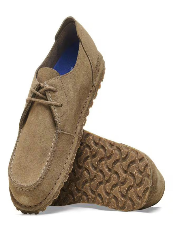Birkenstock Scarpa Uomo Mod. 1027274 UTTI LACE BEIGE Beige