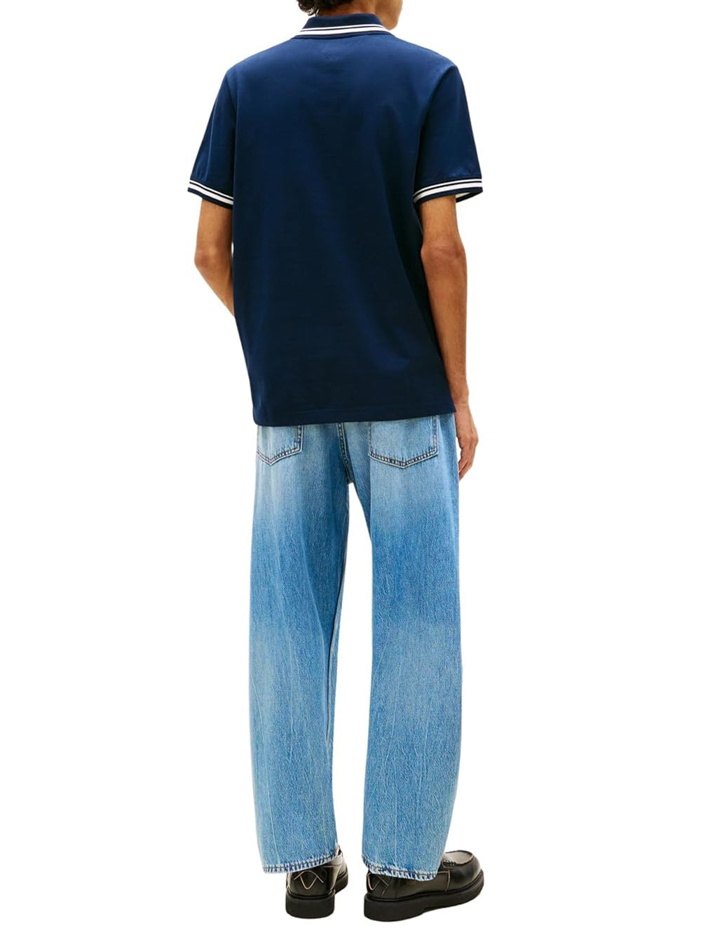 Tommy Jeans Polo Uomo Mod. DM0DM22700 C1G Blu
