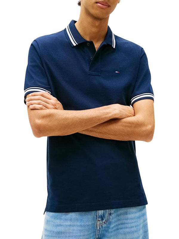 Tommy Jeans Polo Uomo Mod. DM0DM22700 C1G Blu