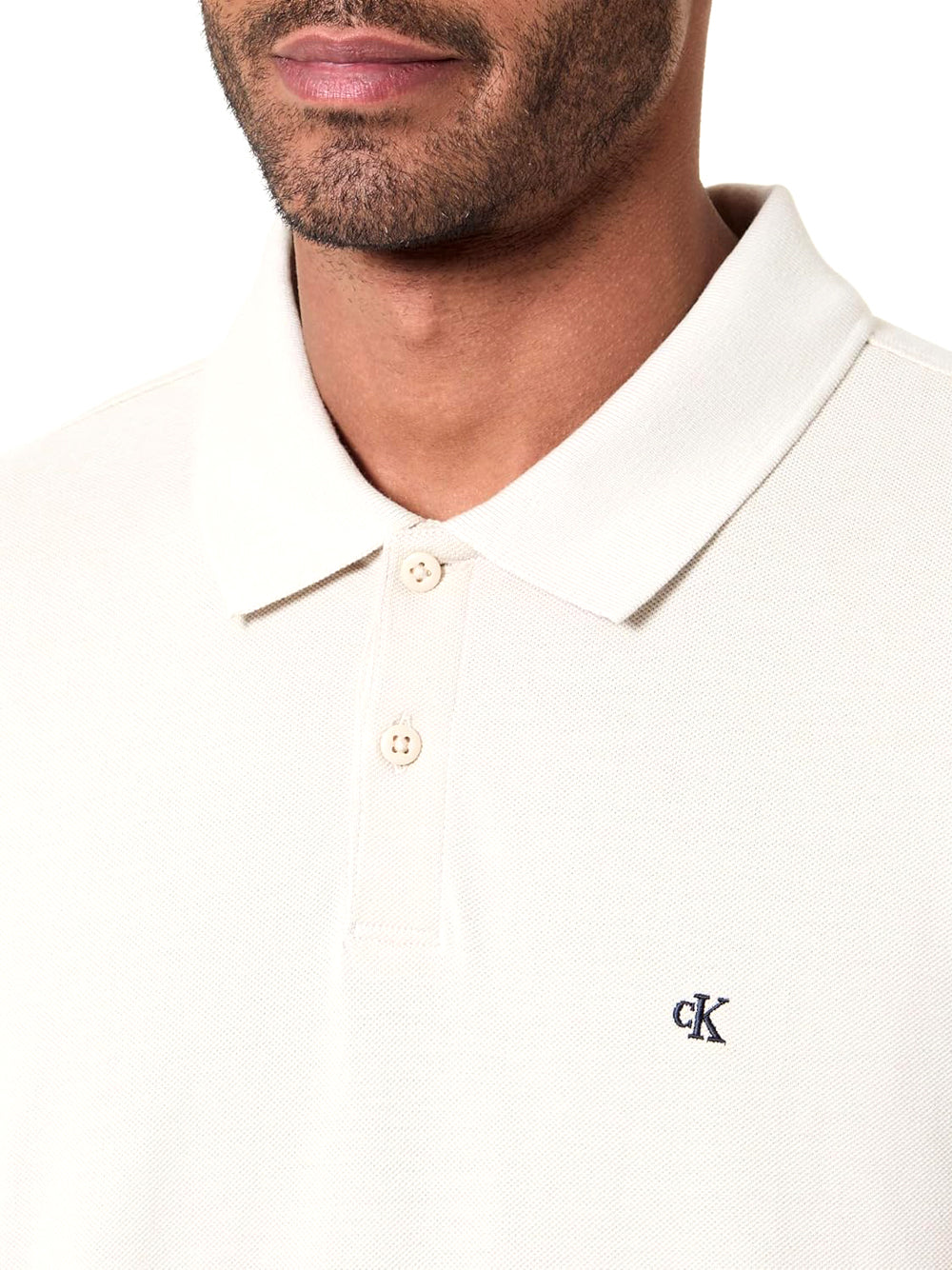 Calvin Klein Jeans Polo Uomo Mod. LV040EM269 2JX SAND