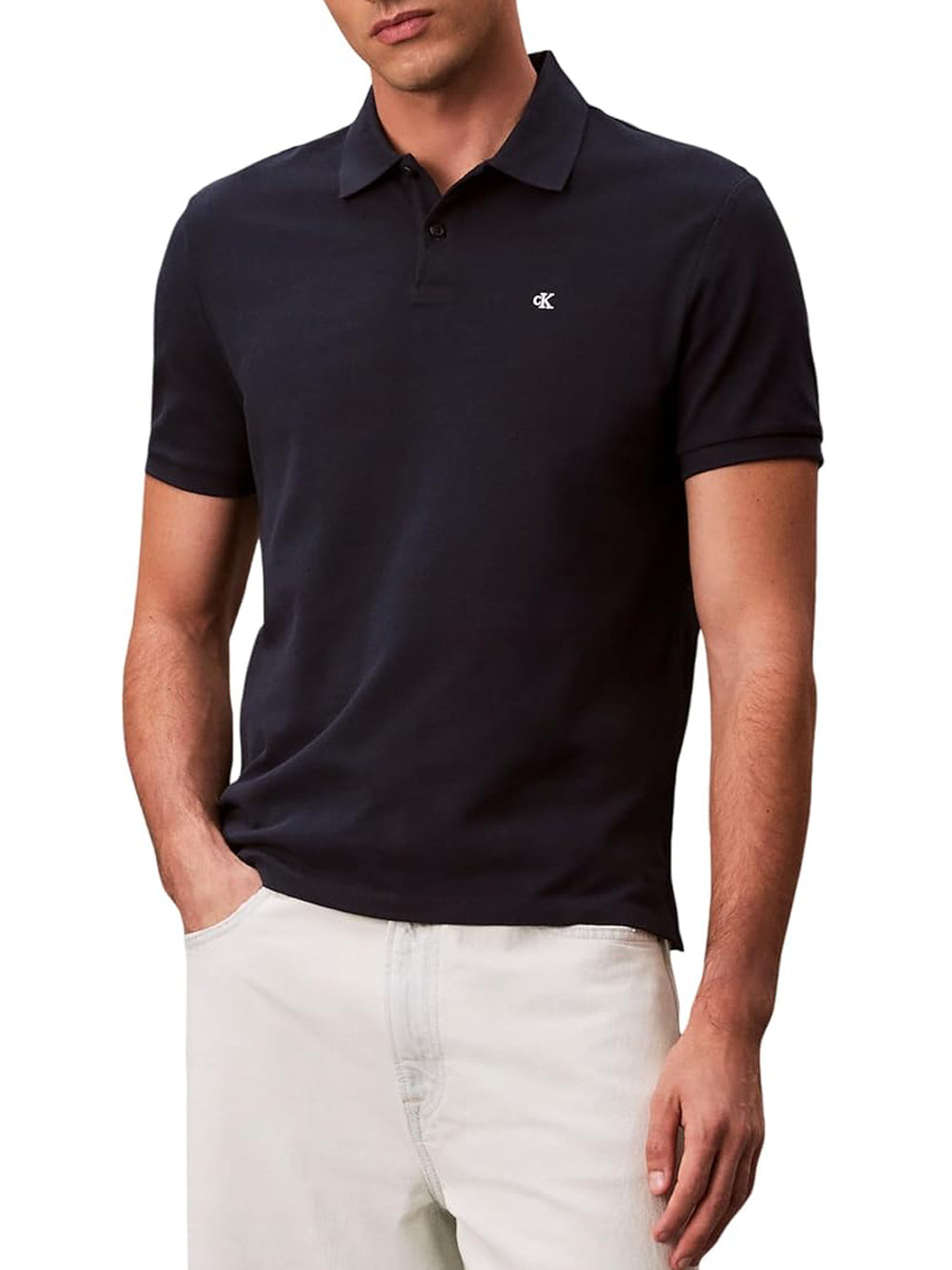 Calvin Klein Jeans Polo Uomo Mod. LV040EM269 CEF Blu