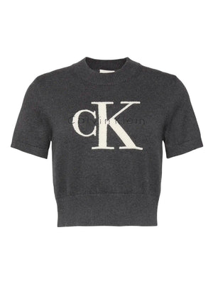 Calvin Klein Jeans Maglia Donna Mod. LV044E306G P7I Grigio