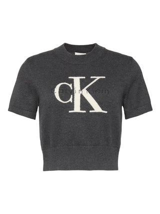 Calvin Klein Jeans Maglia Donna Mod. LV044E306G P7I Grigio
