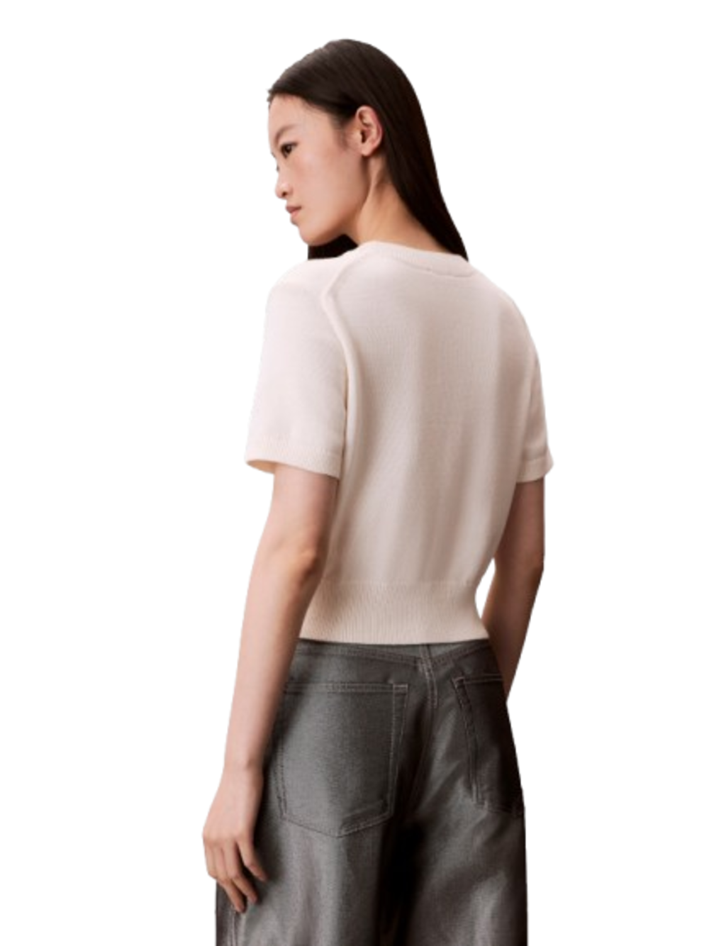 Calvin Klein Jeans Maglia Donna Mod. LV044E306G YBH Panna