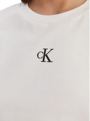 Calvin Klein Jeans T-shirt Donna Mod. LV047AB213 YAF Bianco
