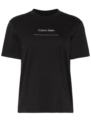 Calvin Klein Jeans T-shirt Donna Mod. LV047C811G UB1 Nero
