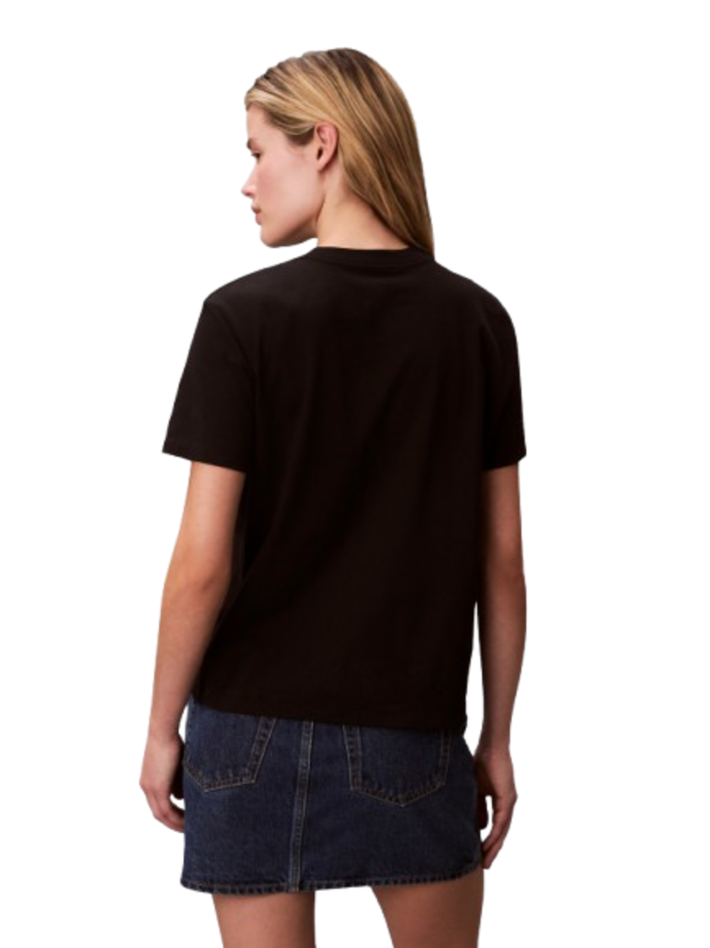 Calvin Klein Jeans T-shirt Donna Mod. LV047C811G UB1 Nero