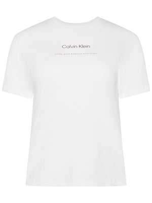 Calvin Klein Jeans T-shirt Donna Mod. LV047C811G YAF Bianco
