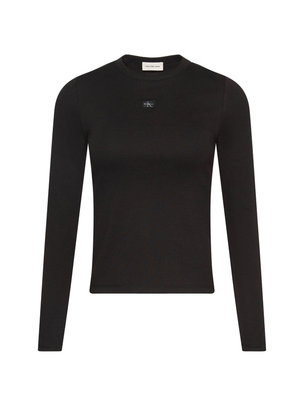 Calvin Klein Jeans T-shirt Donna Mod. LV047E205G UB1 Nero