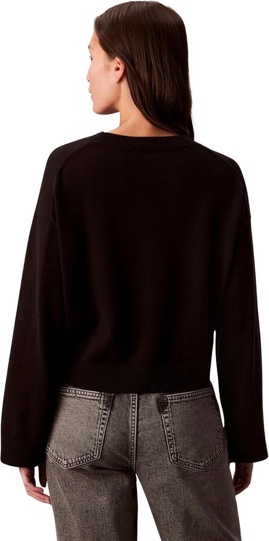 Calvin Klein Jeans Maglia Donna Mod. LV047E304G UB1 Nero