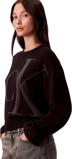 Calvin Klein Jeans Maglia Donna Mod. LV047E304G UB1 Nero