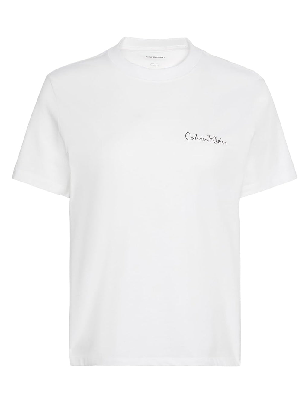 Calvin Klein Jeans T-shirt Donna Mod. LV047E809G YAA Bianco